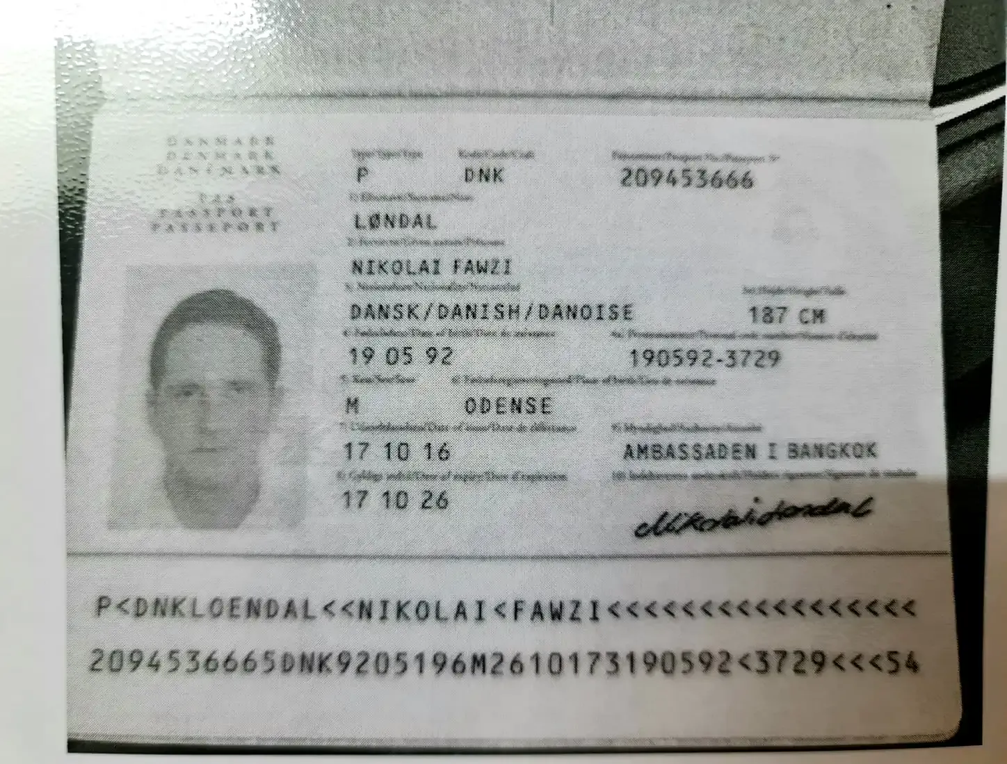Nikolai Passport